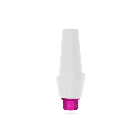 Abutment Recto Anatómico Estético de Zirconia con Base de Titanio - Hex Interno (NP)