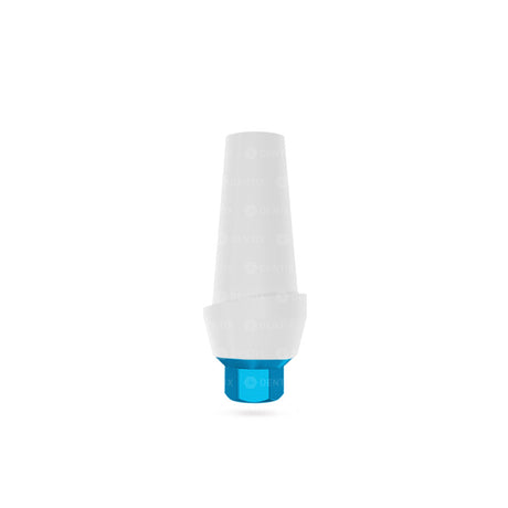 Abutment Recto Anatómico Estético de Zirconia con Base de Titanio - Hex Interno (SP)