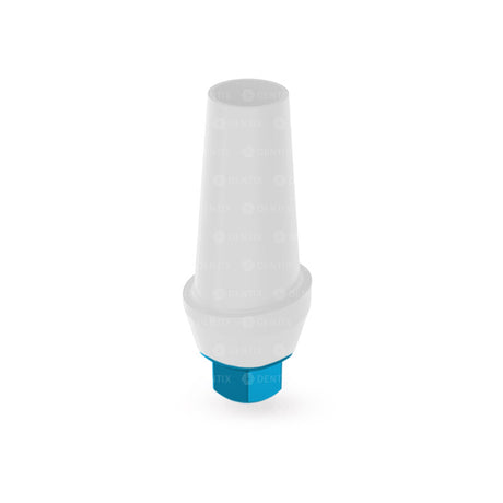 Abutment Recto Anatómico Estético de Zirconia con Base de Titanio - Hex Interno (SP)