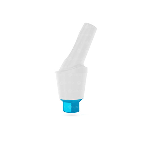 25° Abutment Angulado Anátomico Estético de Zirconia con Base de Titanio - Hex Internal  (SP)