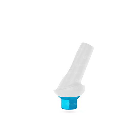 25° Abutment Angulado Anátomico Estético de Zirconia con Base de Titanio - Hex Internal  (SP)