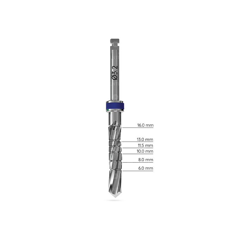 dentix kit quirurgico avanzaco hexinterno 34