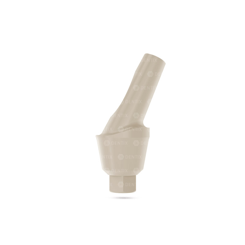 dentix abutment angulado25 anatomico temporal peek hexinterno(sp) 06