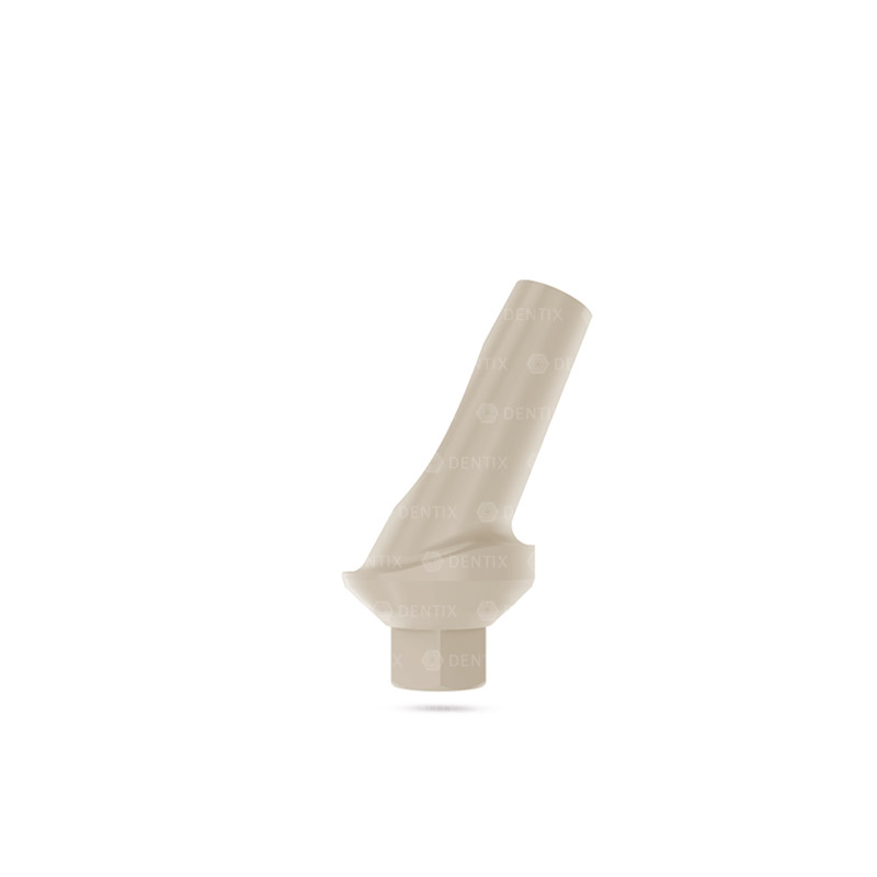 dentix abutment angulado25 anatomico temporal peek hexinterno(sp) 08